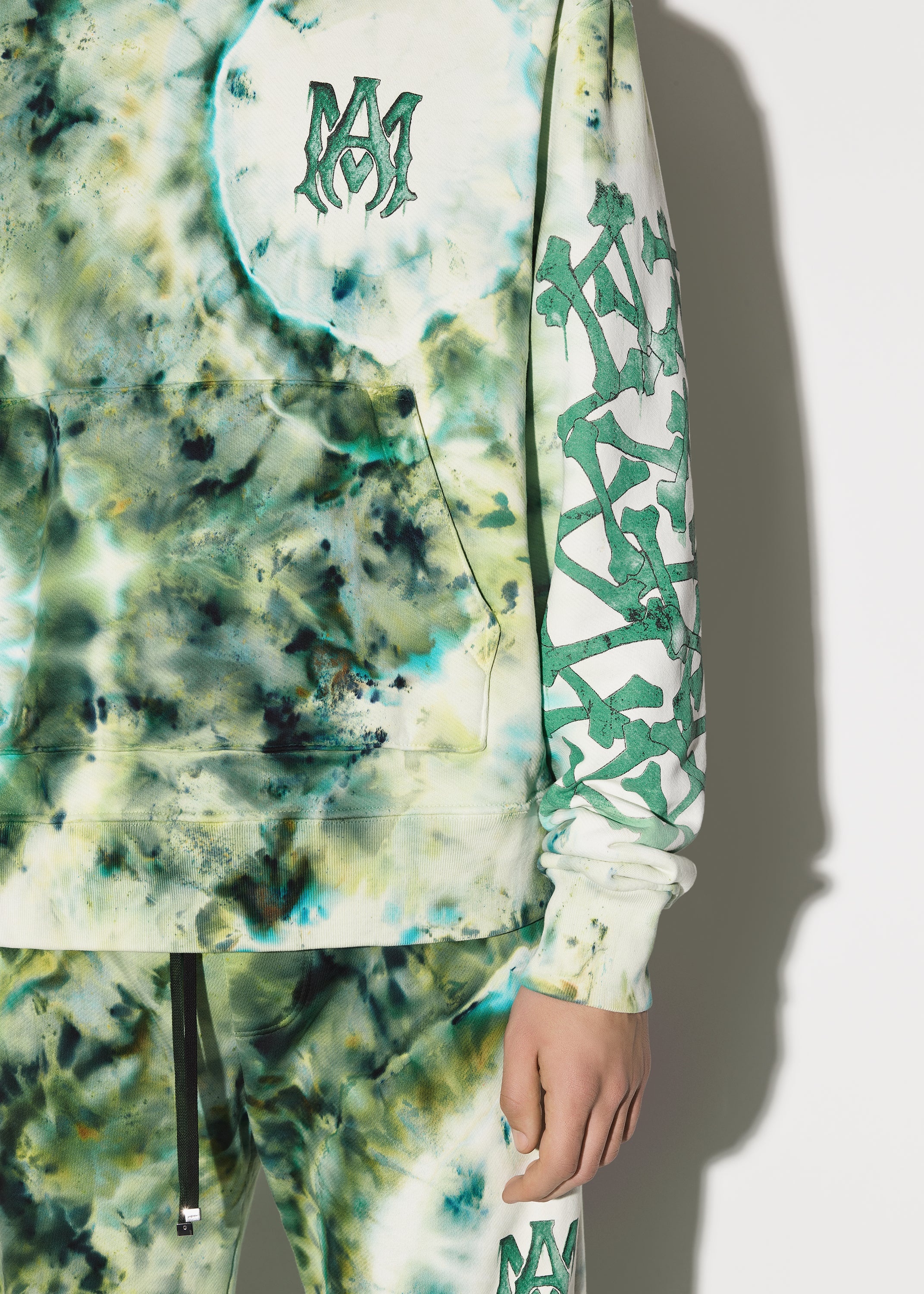 TIE-DYE BONES HOODIE - 6