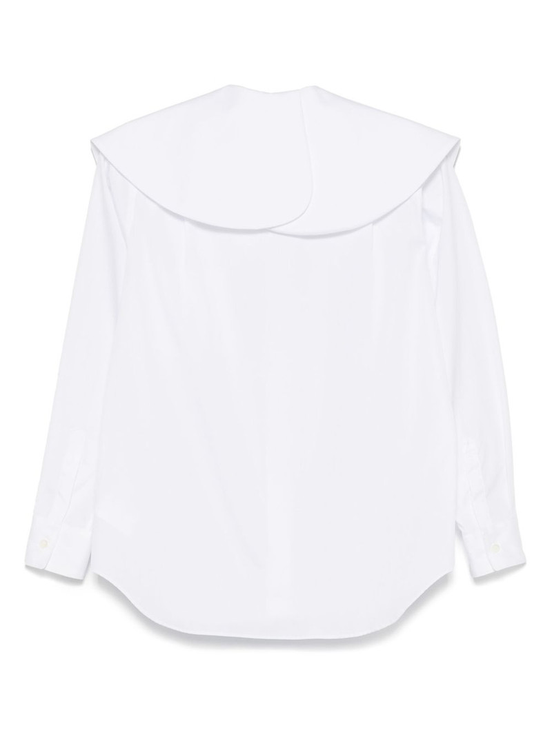 Comme des Garçons Comme des Garçons petal-collar shirt outlook