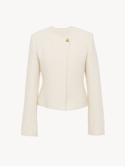 Chloé COLLARLESS FITTED JACKET outlook