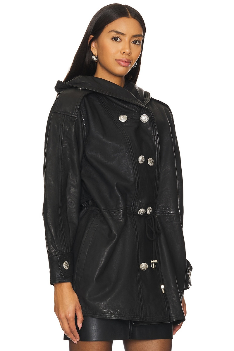 RETROFÊTE Saint Leather Jacket outlook