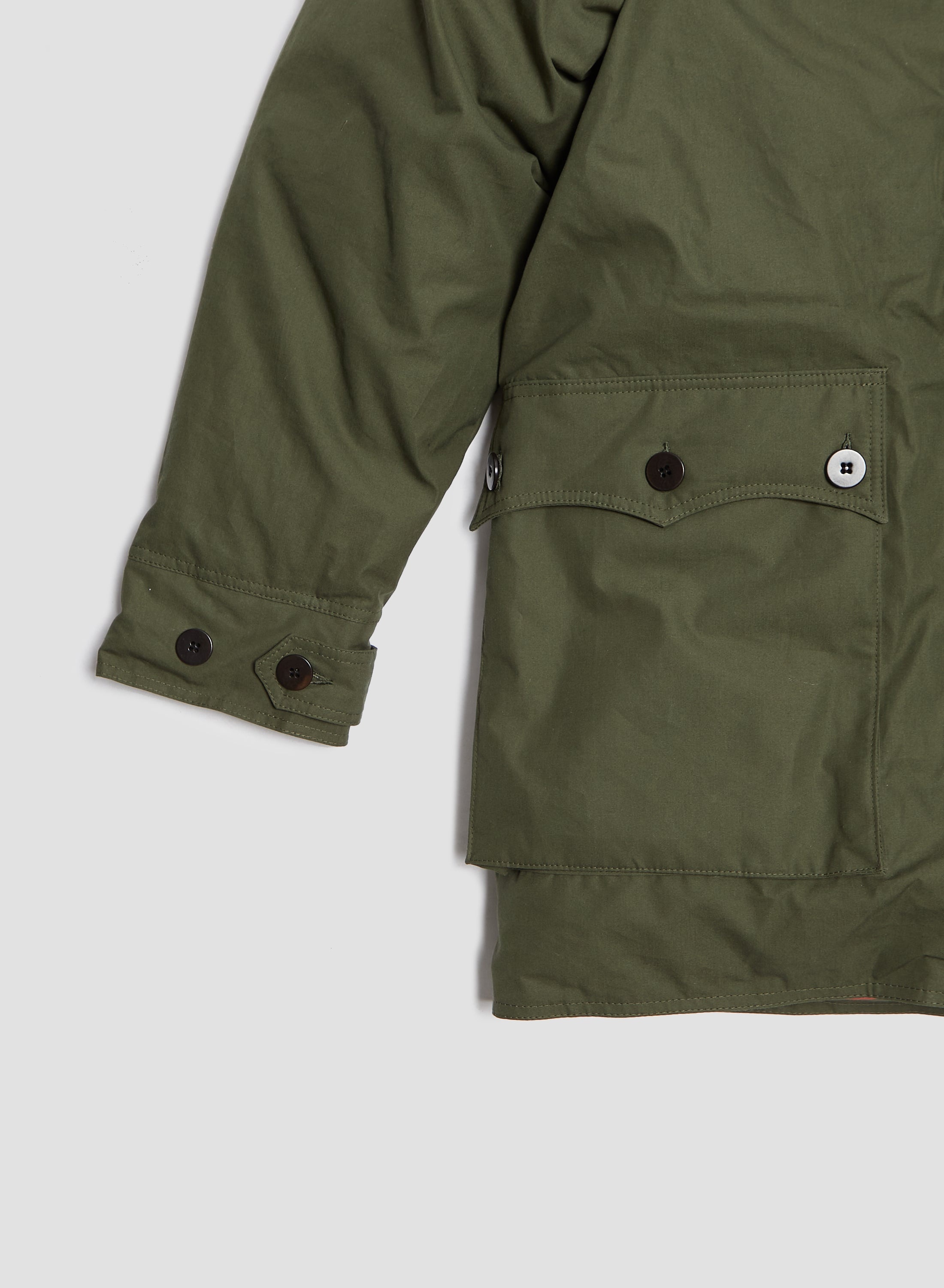Finch Parka in Olive - 10
