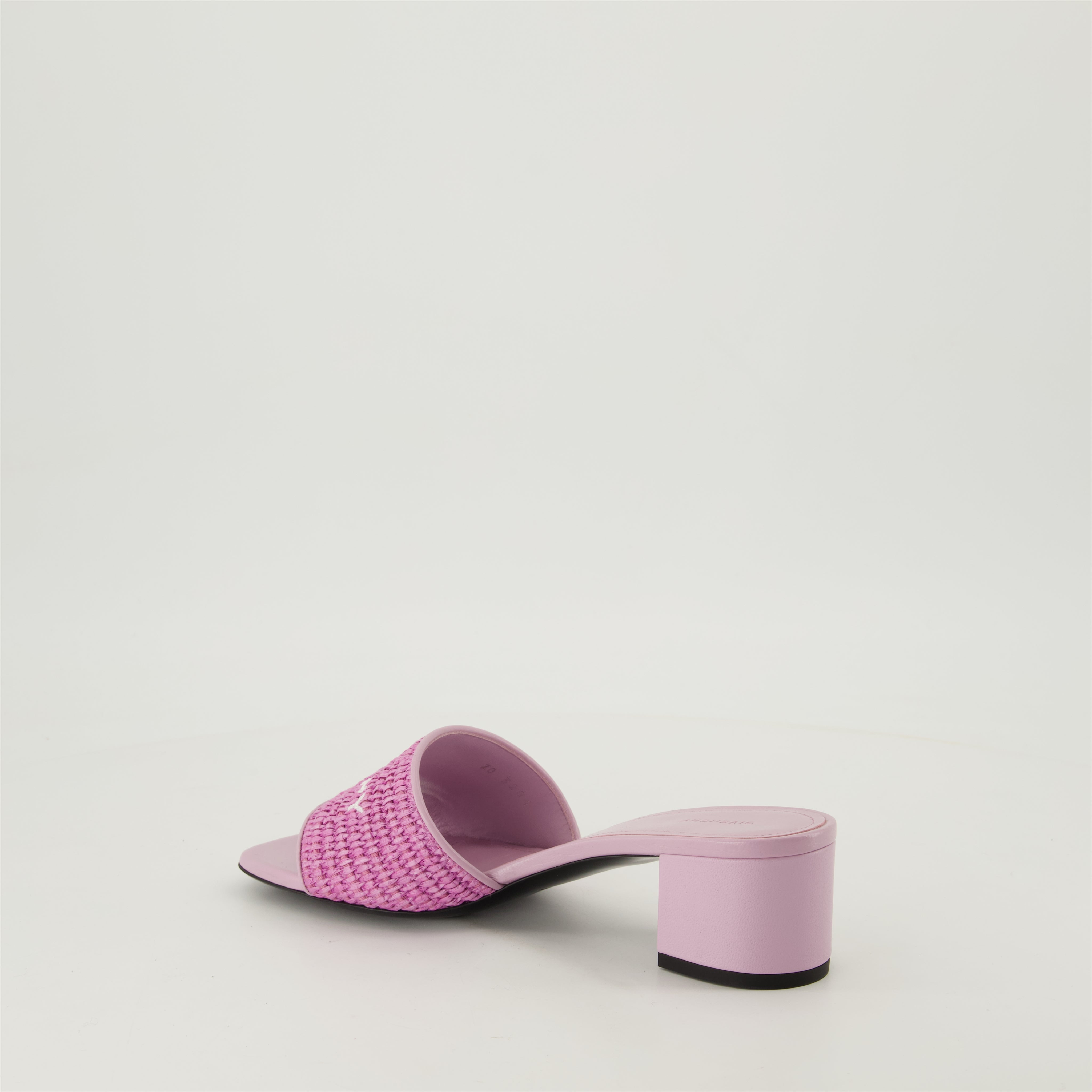 Mules 4G en raphia - 3