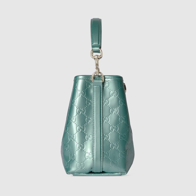 GG Emblem small bucket bag 9