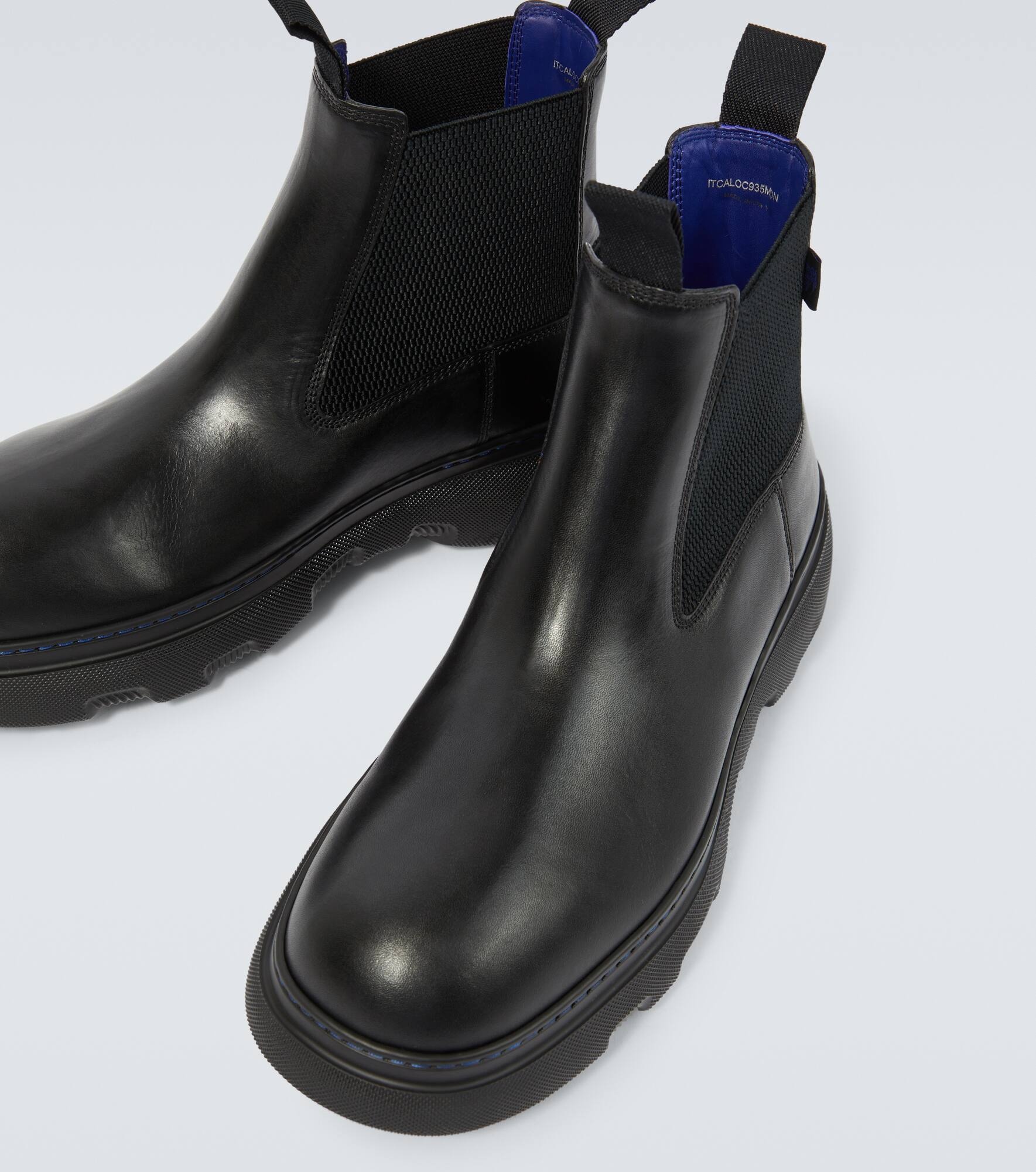 Leather ankle boots - 3