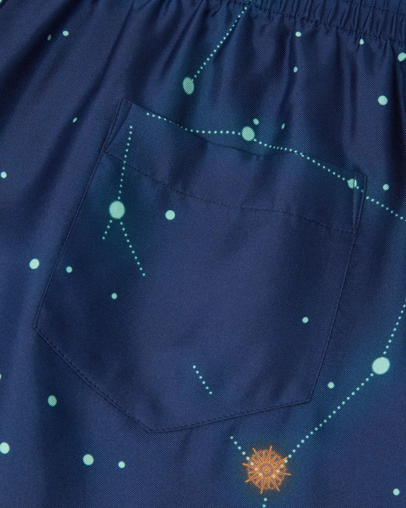 Blue Astrology Silk Twill Trousers | Casablanca Paris 6