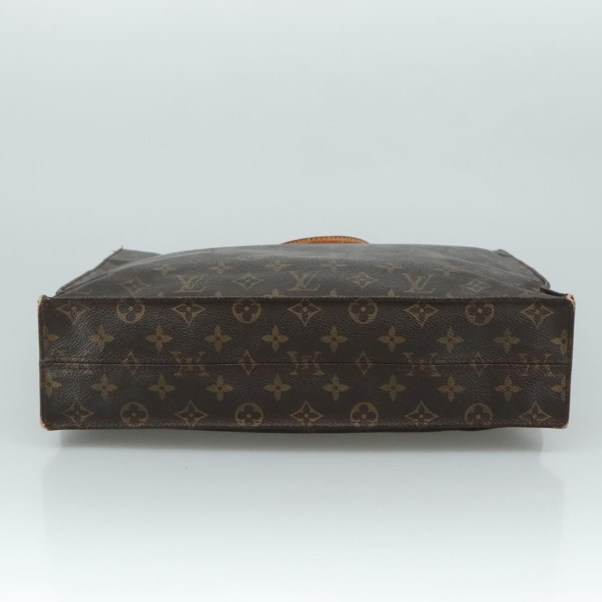 LOUIS VUITTON Monogram Sac Plat Hand Bag M51140 - 5