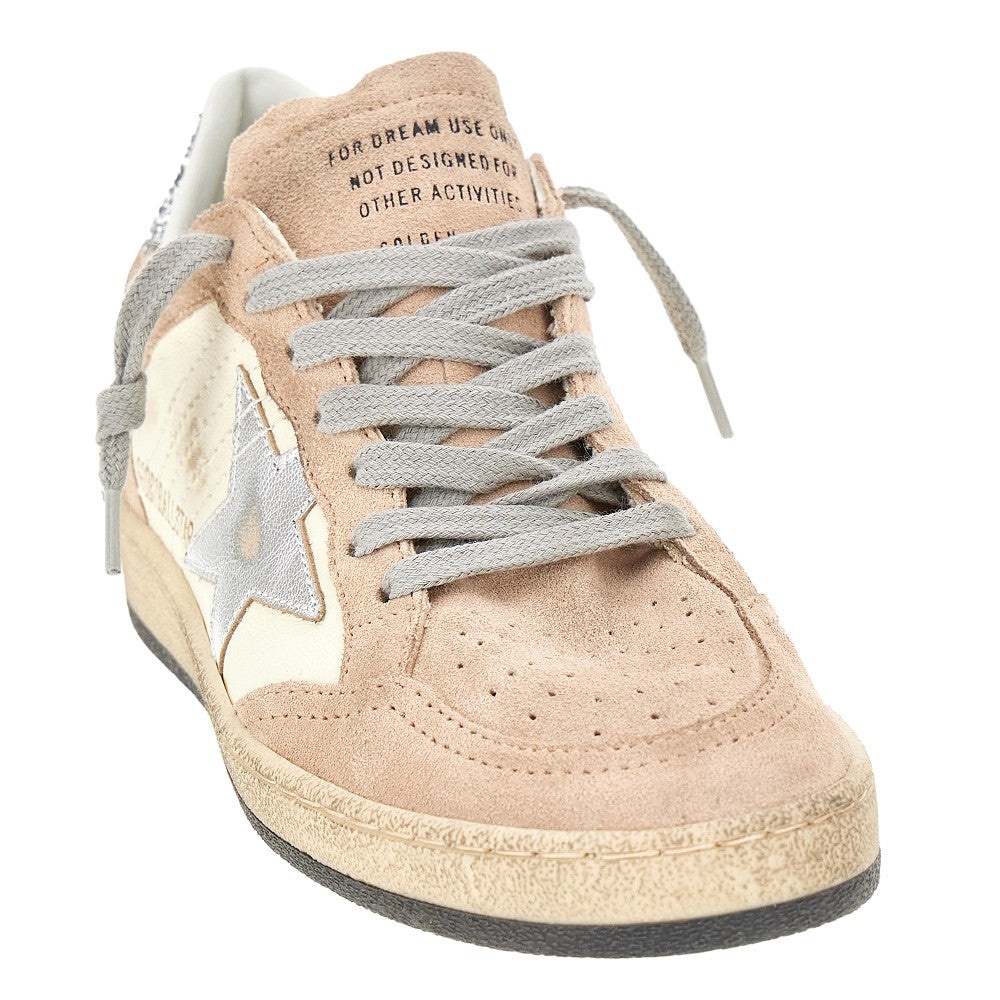 SUEDE AND NAPPA LEATHER 'BALLSTAR' SNEAKERS - 2