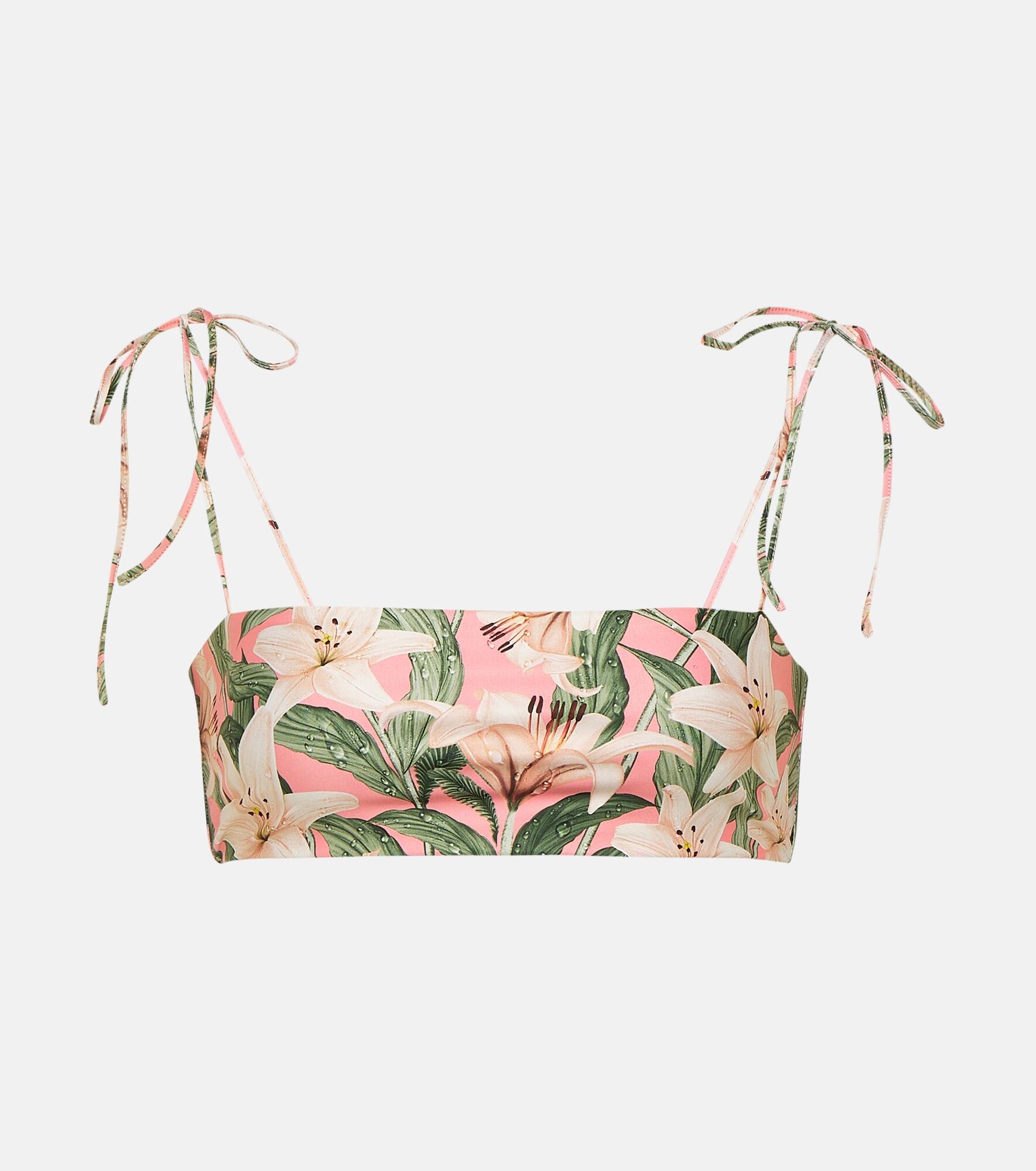 Primavera floral bikini top - 1