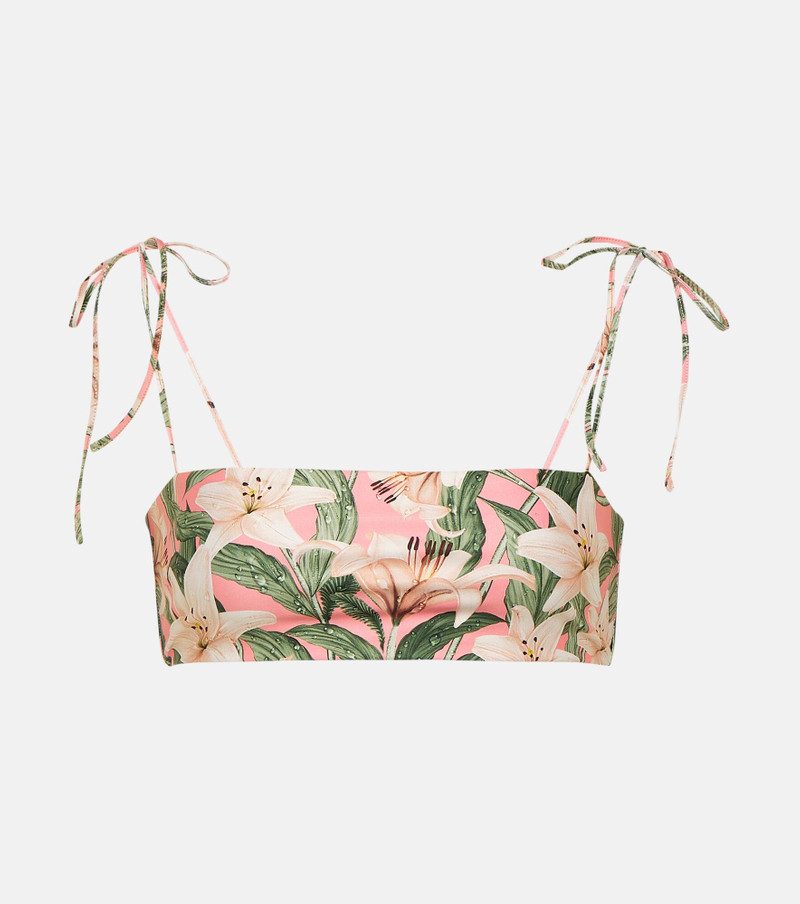 Primavera floral bikini top 1