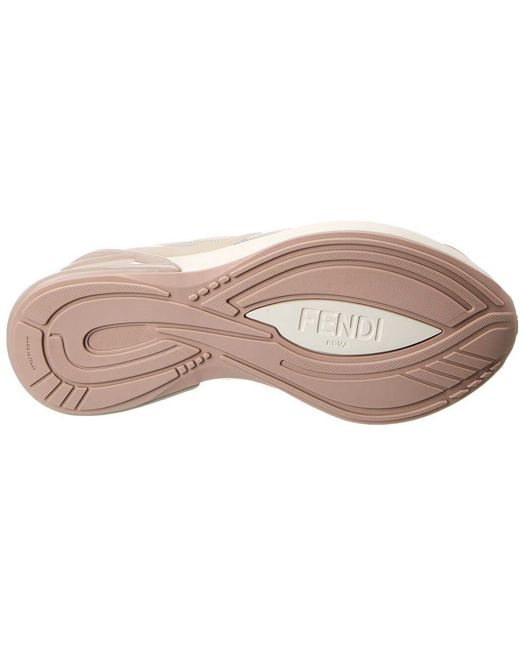 FENDI First 1 Tech Fabric & Leather Sneaker - 4