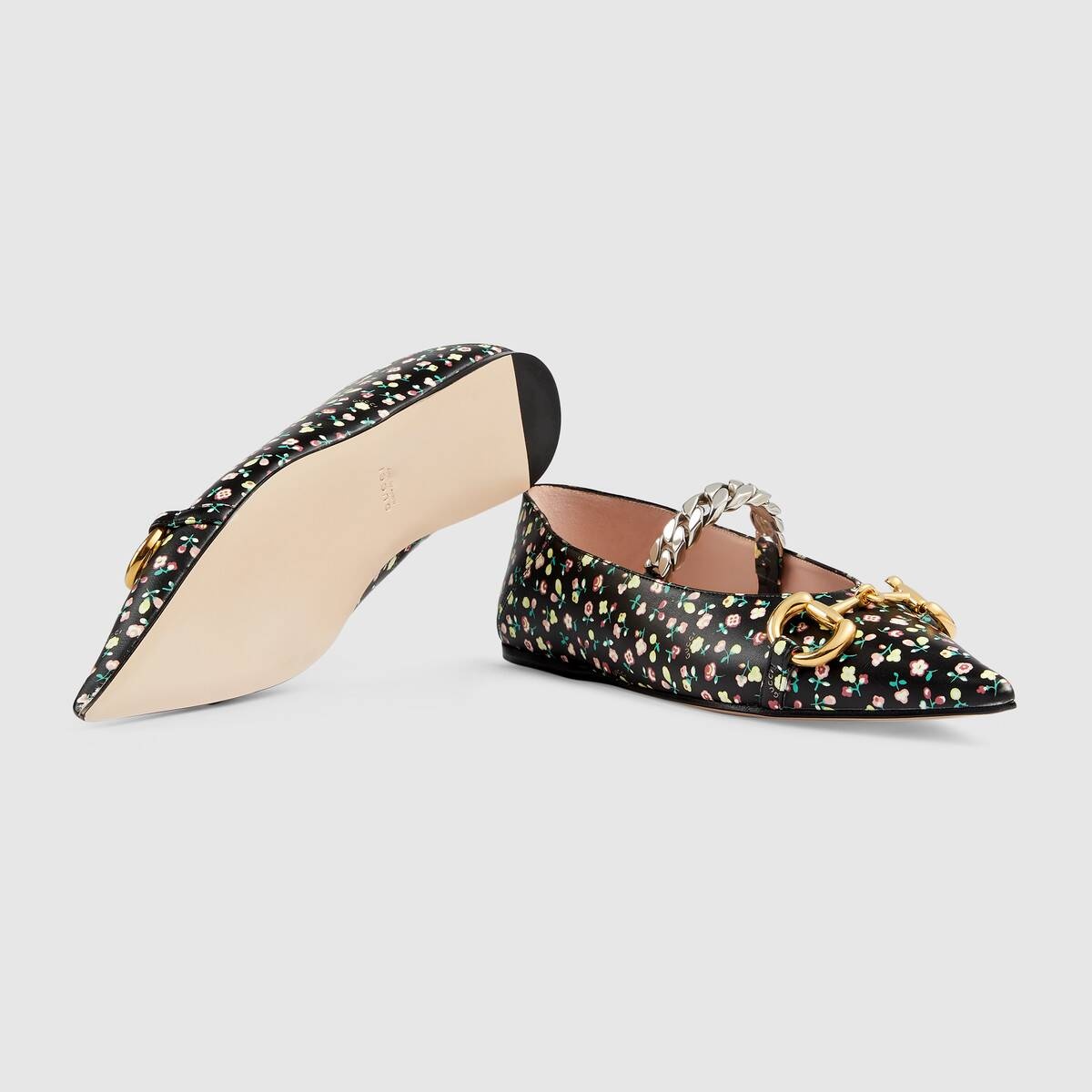 Women's Gucci Liberty floral ballet flat - 5