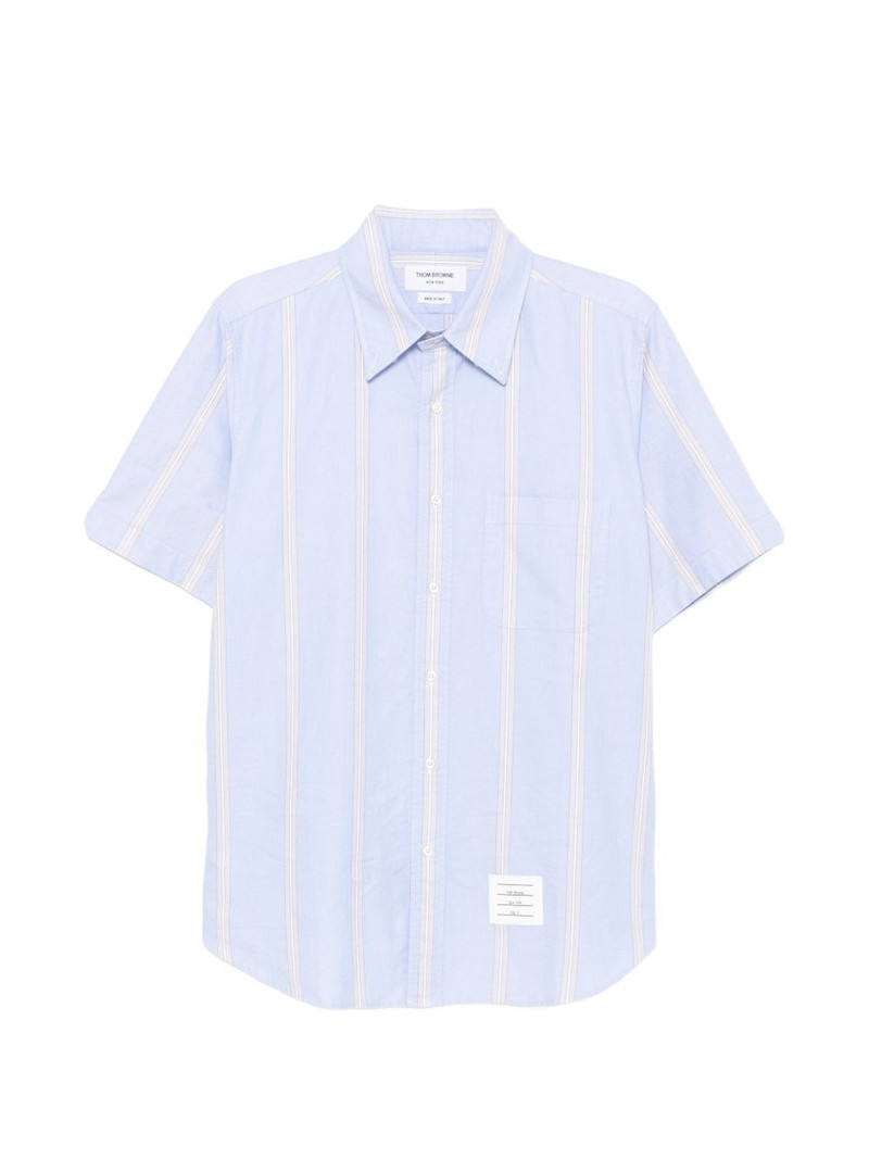 striped short-sleeve shirt 1