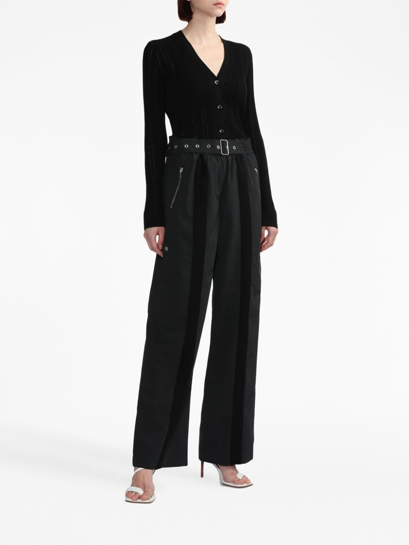 3.1 Phillip Lim high-waisted wide-leg belted trousers outlook