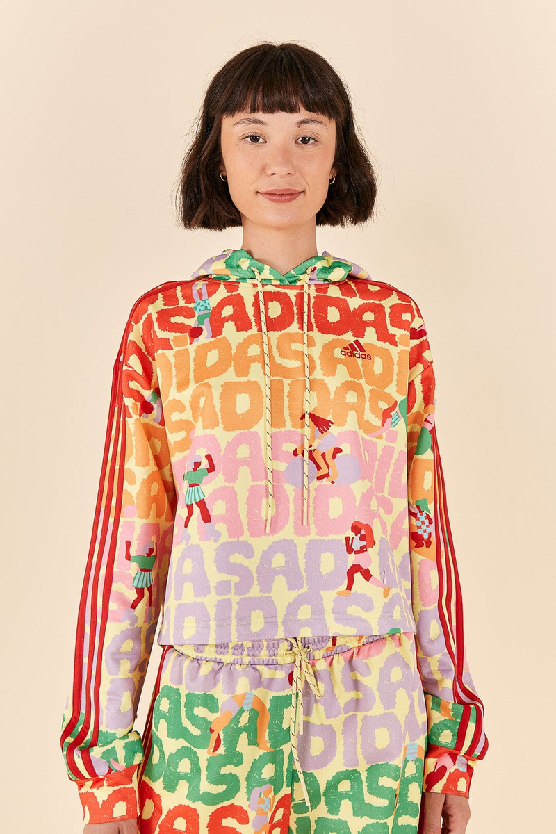 Adidas Farm Hoodie Pearl Citrine 1