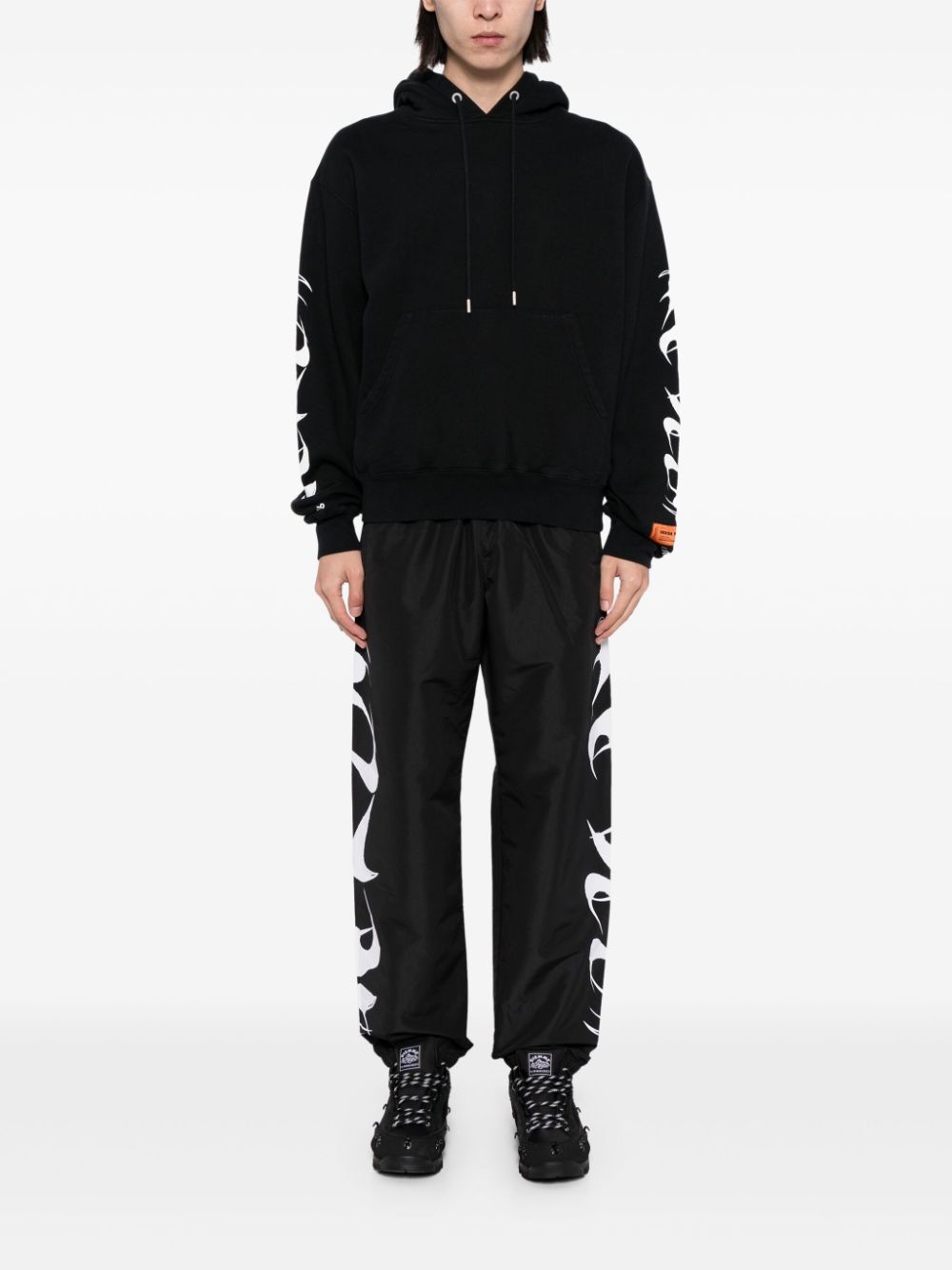 graphic-print track pants - 2