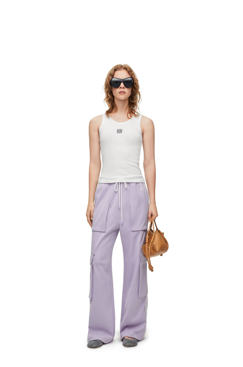 Loewe Anagram tank top in cotton outlook