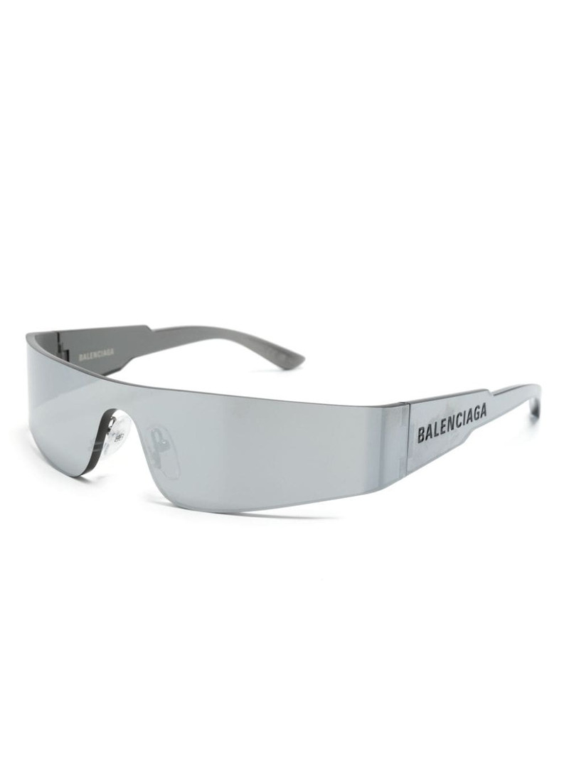 BALENCIAGA shield-frame sunglasses outlook