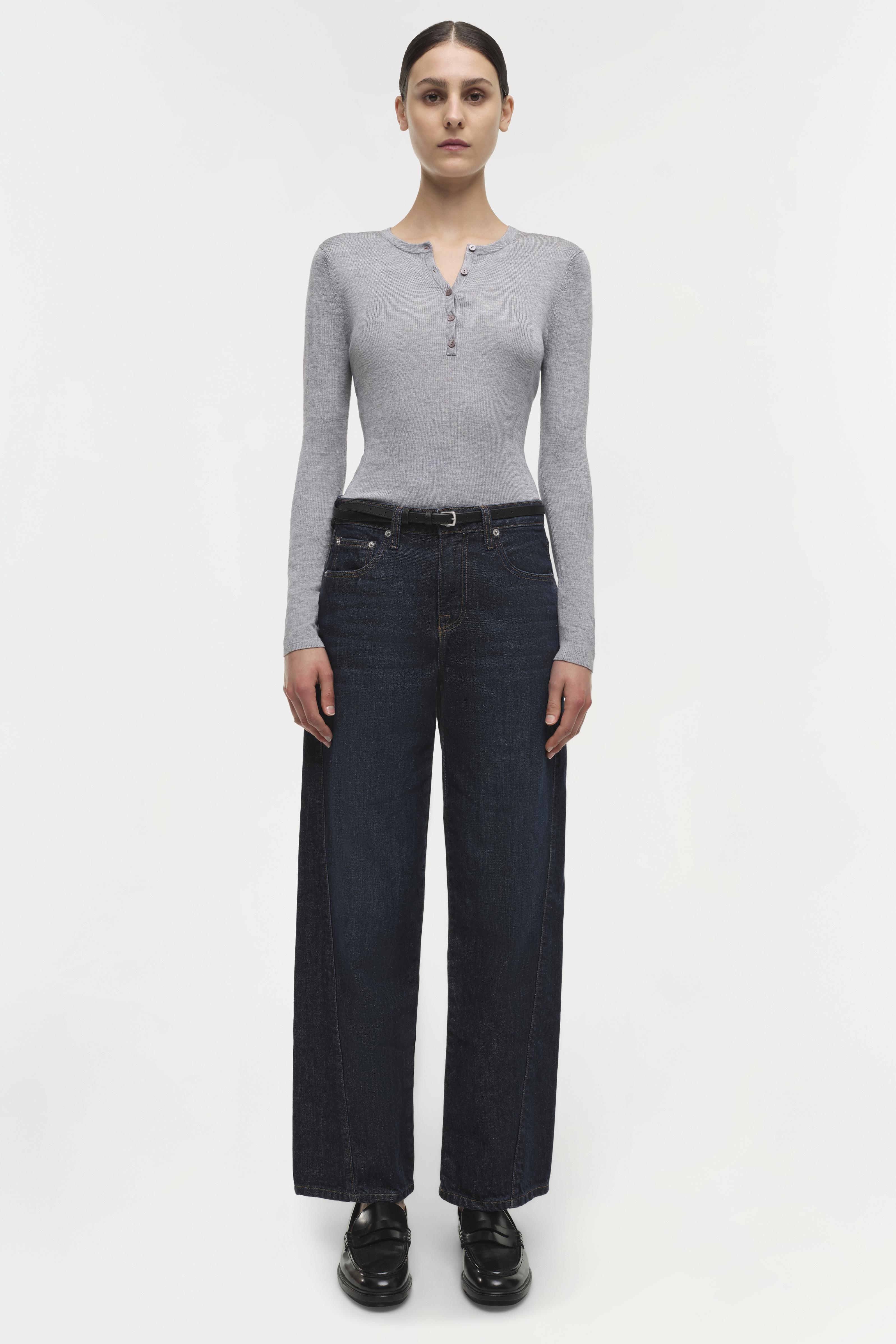 Sawyer tapered-leg high-rise jeans - 9
