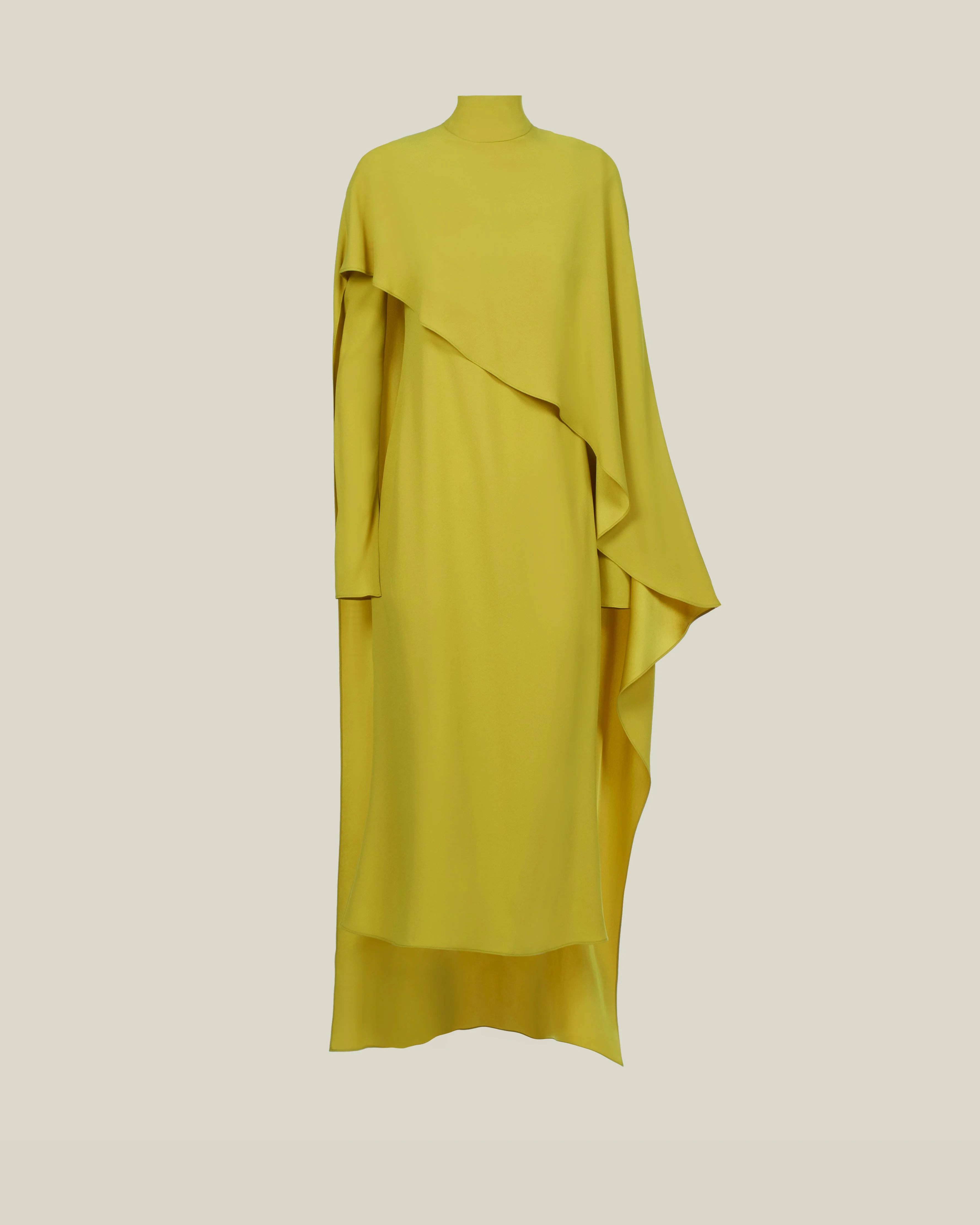 Carrington Midi Dress in Chartreuse - 1