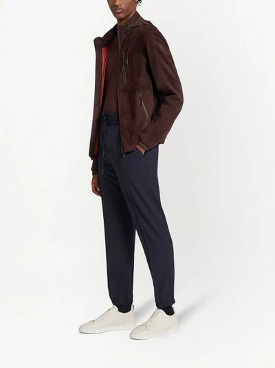 Ermenegildo Zegna zip-fastening hooded jacket outlook