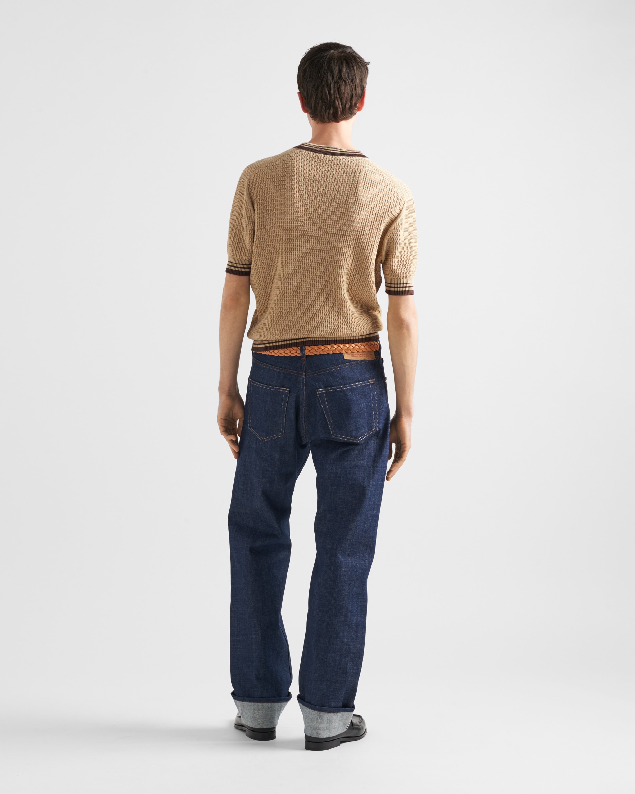 Cotton crew-neck sweater - 5