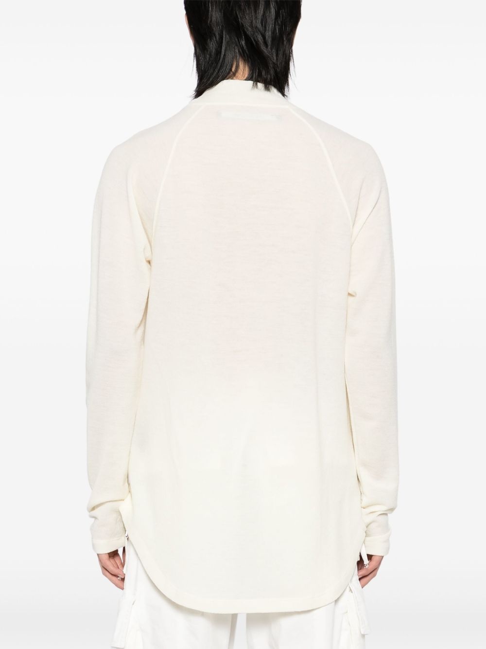 mock-neck jumper - 4