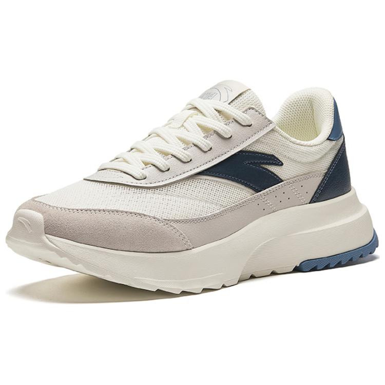 ANTA Retro Casual Shoes 'Beige Blue' 912428803-2 - 2