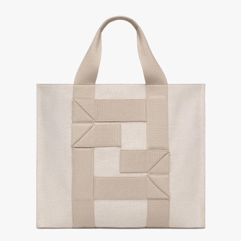 Gray canvas bag - 1