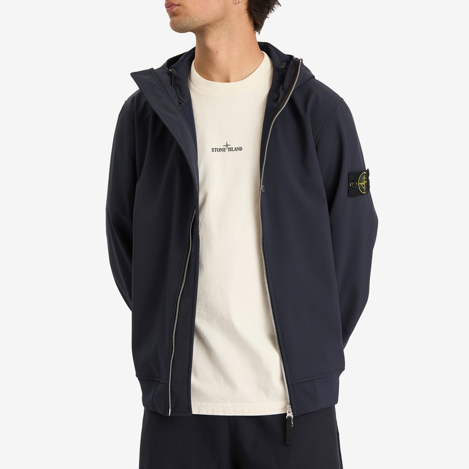 Stone Island Soft Shell-R Hooded Jacket - 5