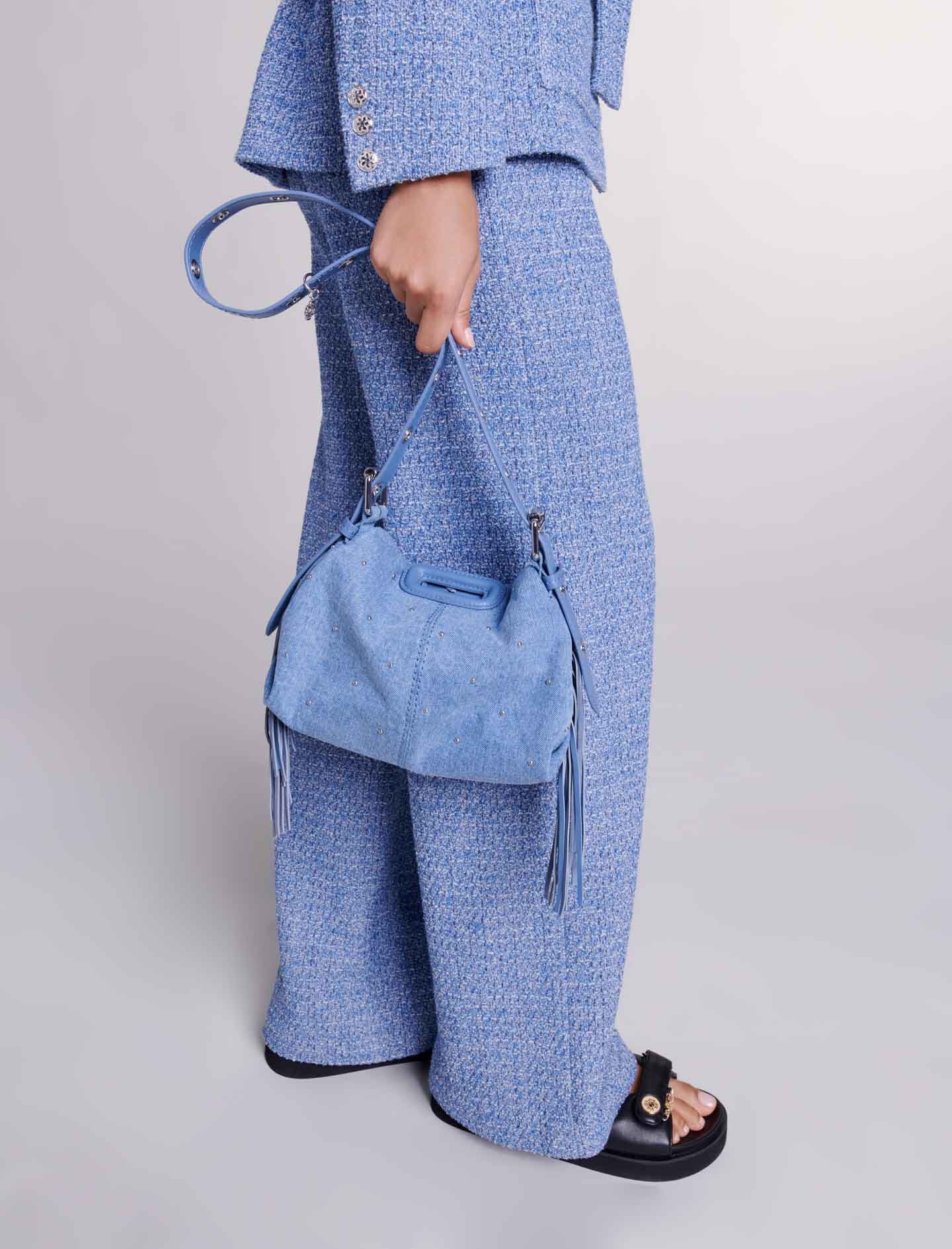 Miss M Mini denim bag - 7