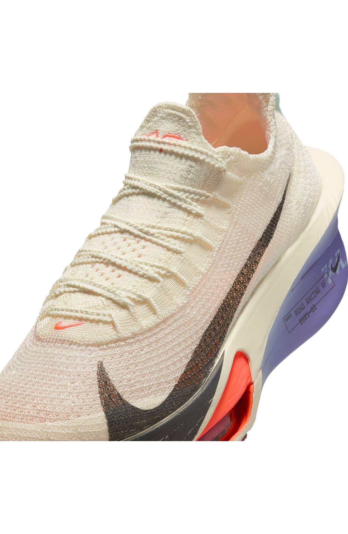 Nike Alphafly 3 Racing Shoe in Milk/Off Noir/Amethyst at Nordstrom - 8