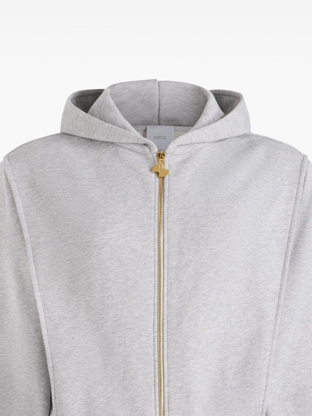 organic-cotton zip hoodie - 2
