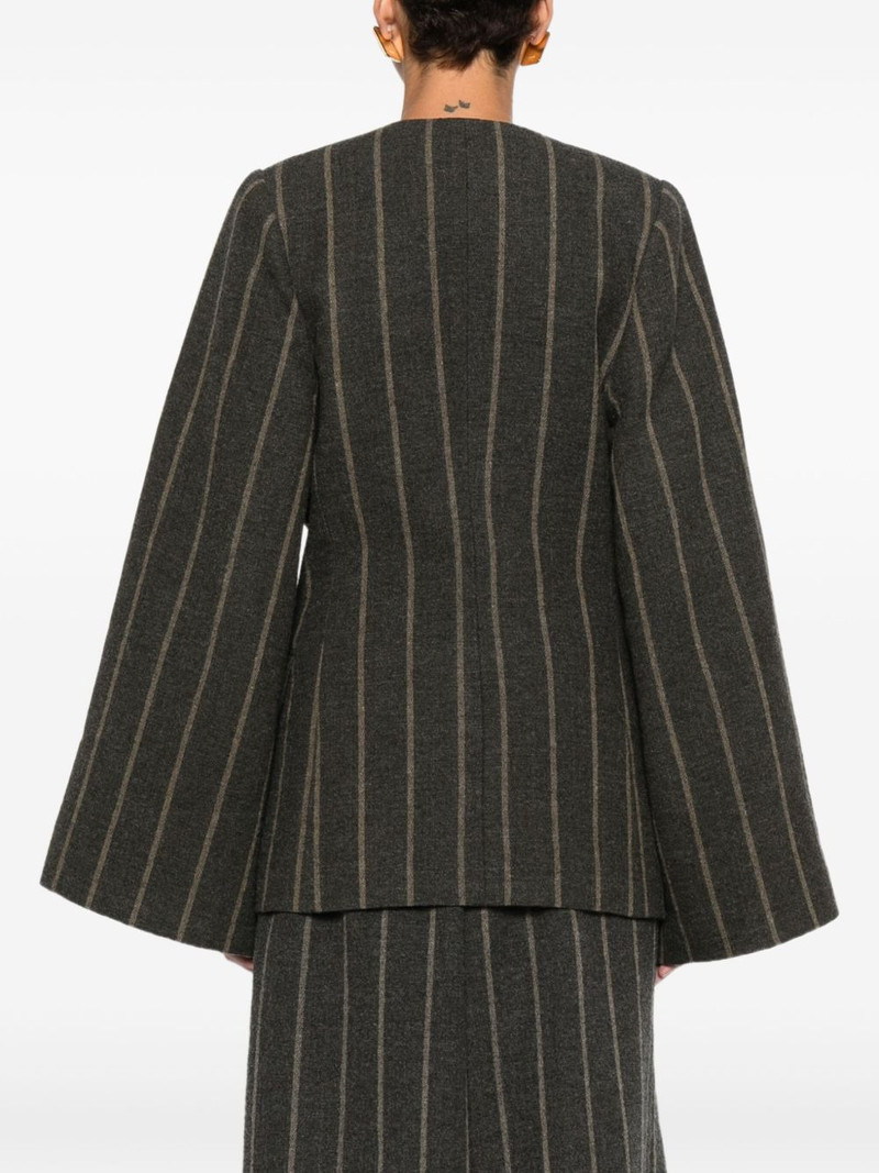 striped double-breasted blazer 4