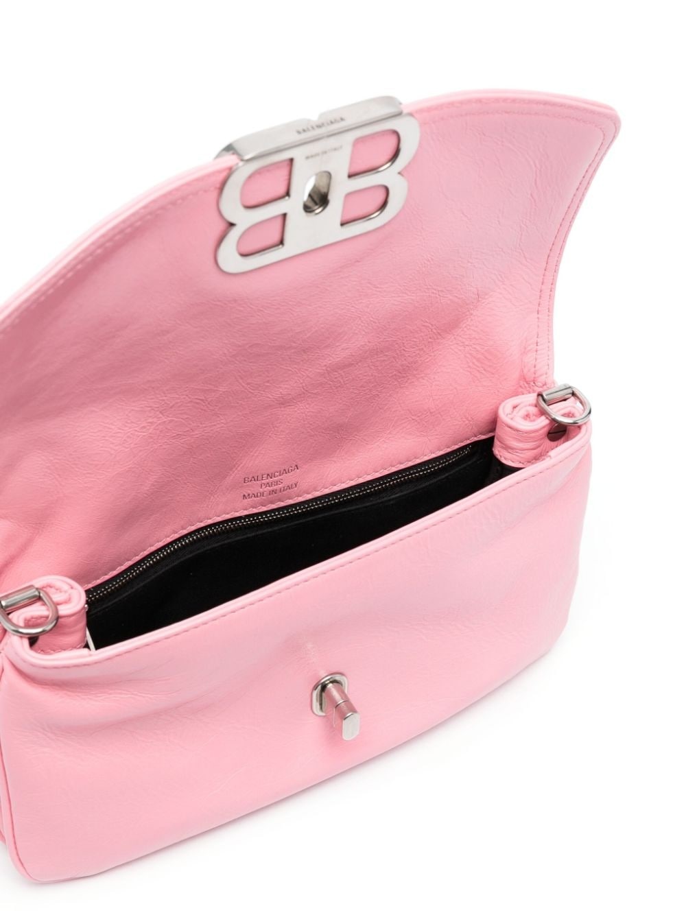 small BB Soft Flap leather shoulder bag - 6