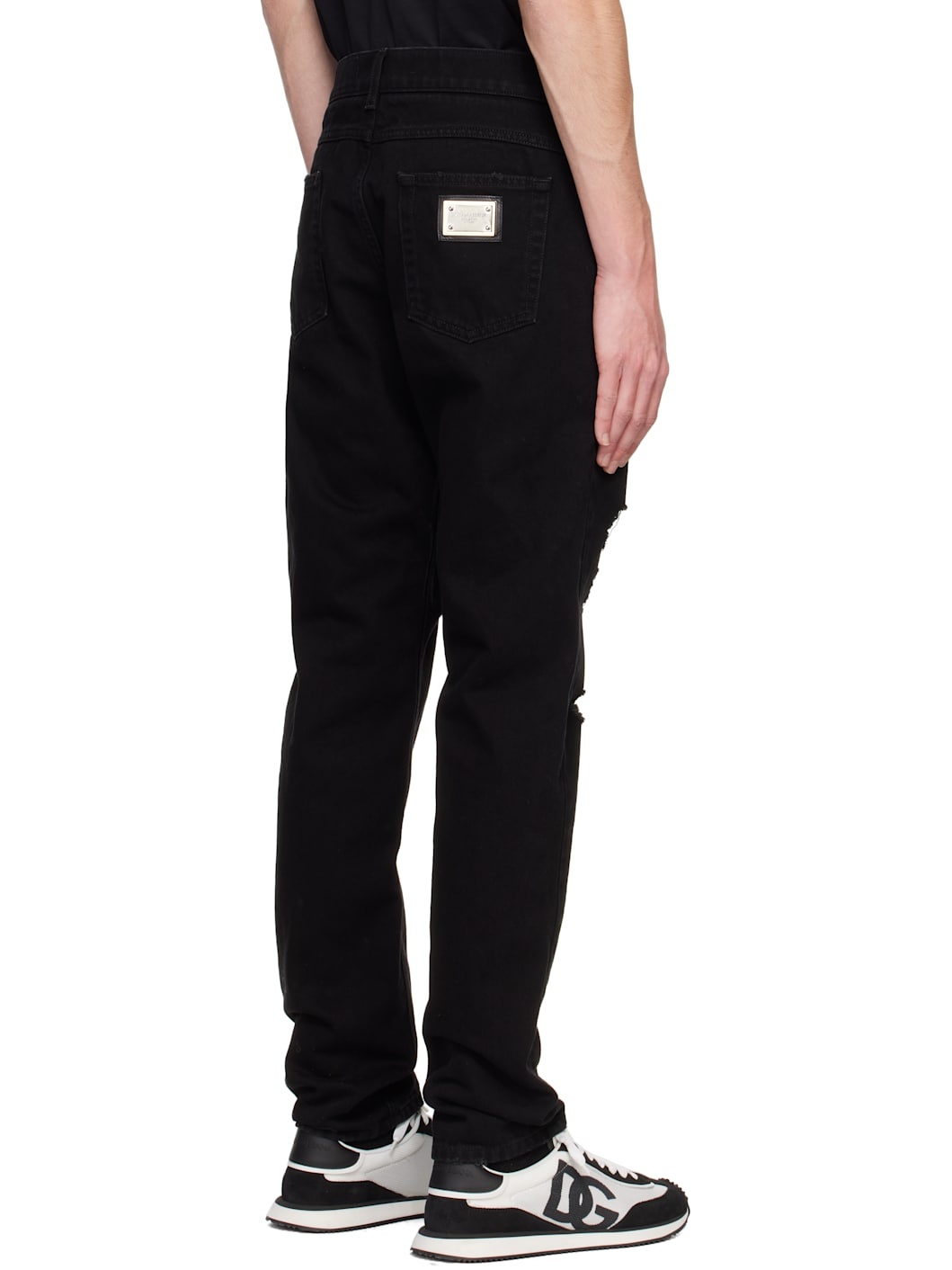 Black Regular Jeans - 3