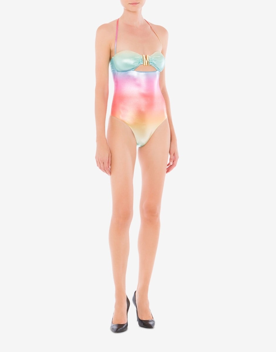 SHINY RAINBOW SWIMSUIT - 4