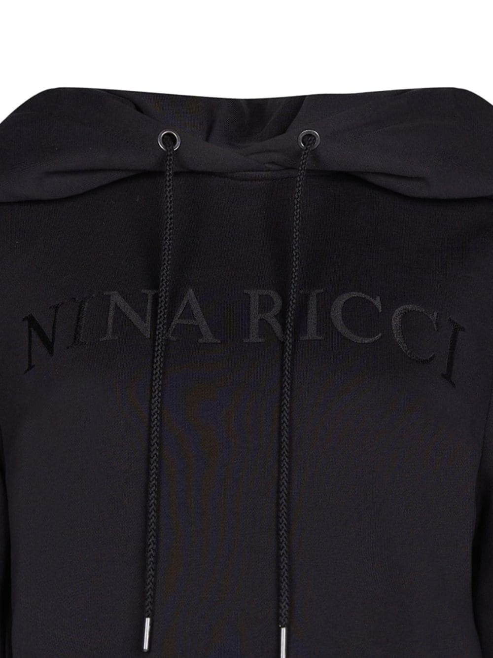 logo-embroidered cotton hoodie - 5