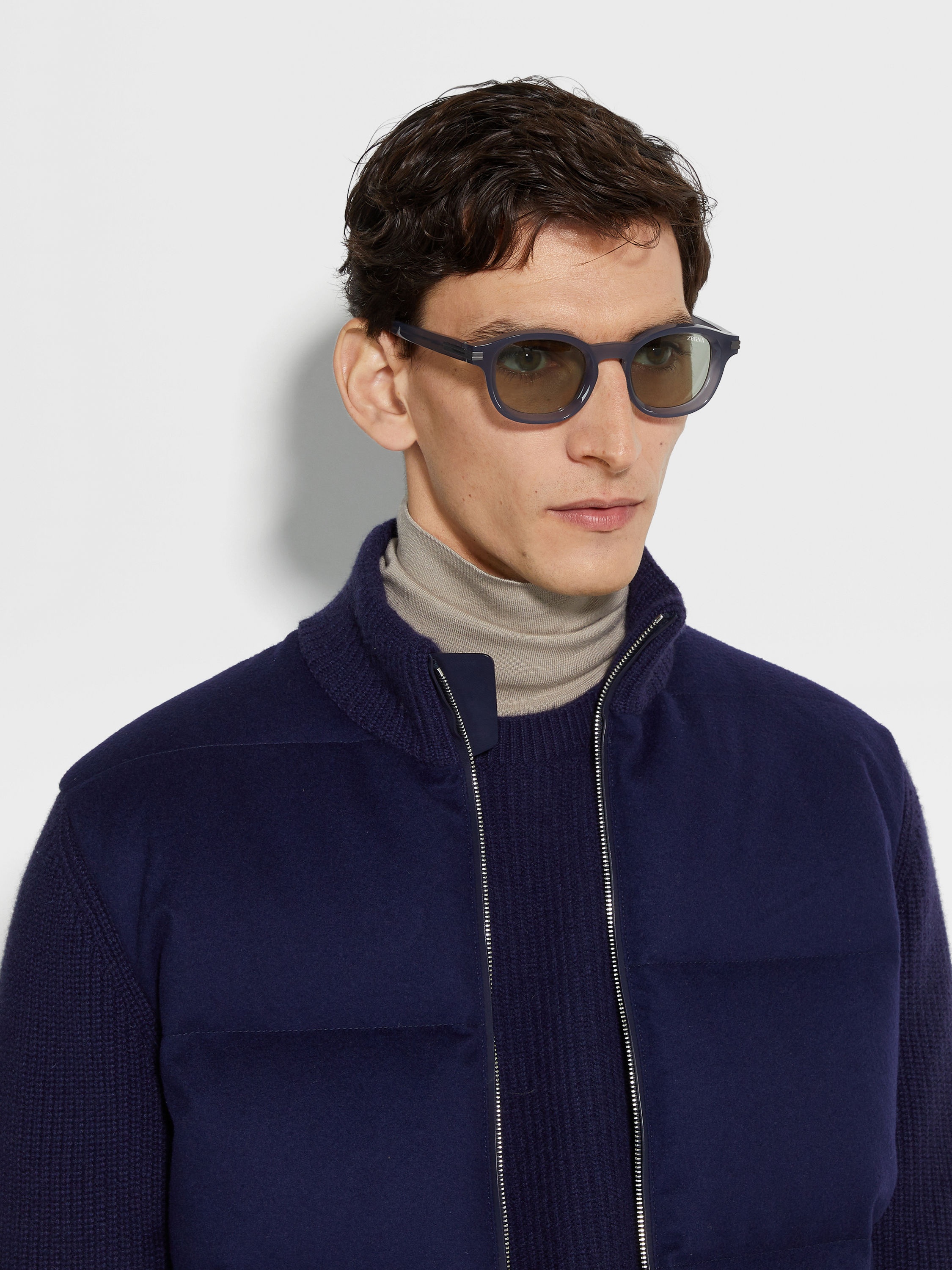 BLUE AURORA I ACETATE SUNGLASSES - 4