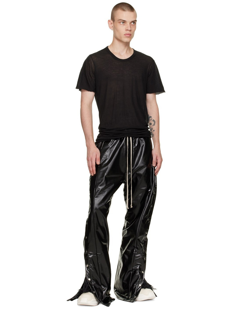 Rick Owens DRKSHDW Black Faux-Fur Sneakers outlook