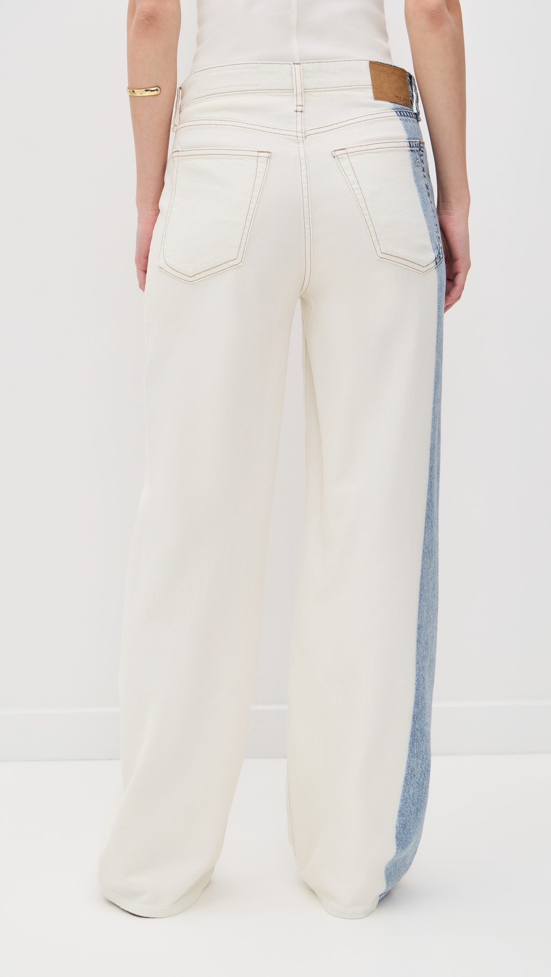 Featherweight Logan Mid-Rise Wide Leg Jeans - 3