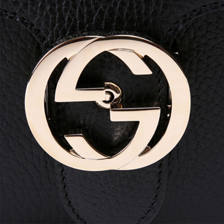 (WMNS) Gucci Leather Organ Satchel Single Shoulder Bag Black 510304-CAO0G-1000 - 6