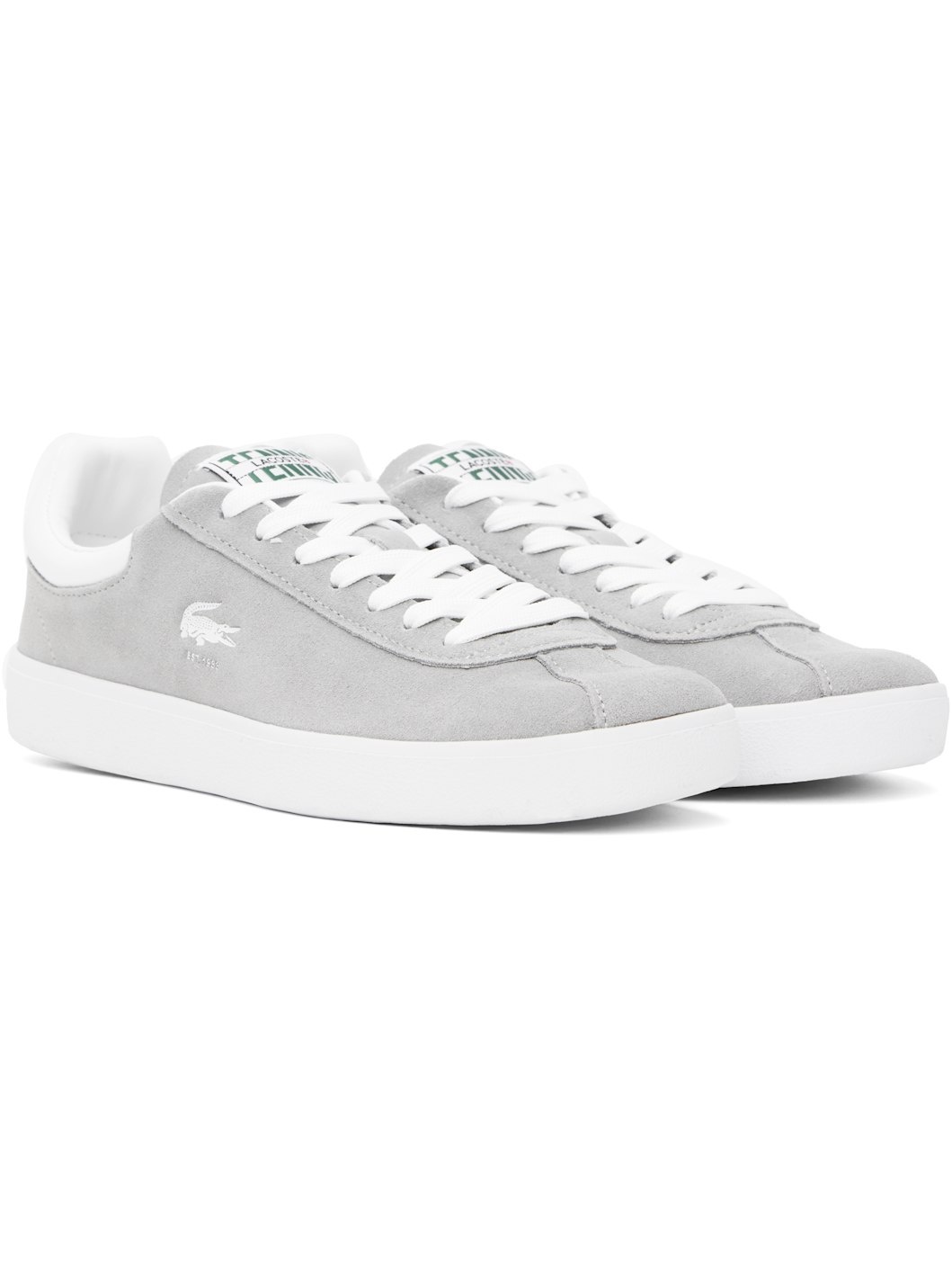 Gray Baseshot Transluscent Sole Sneakers - 4