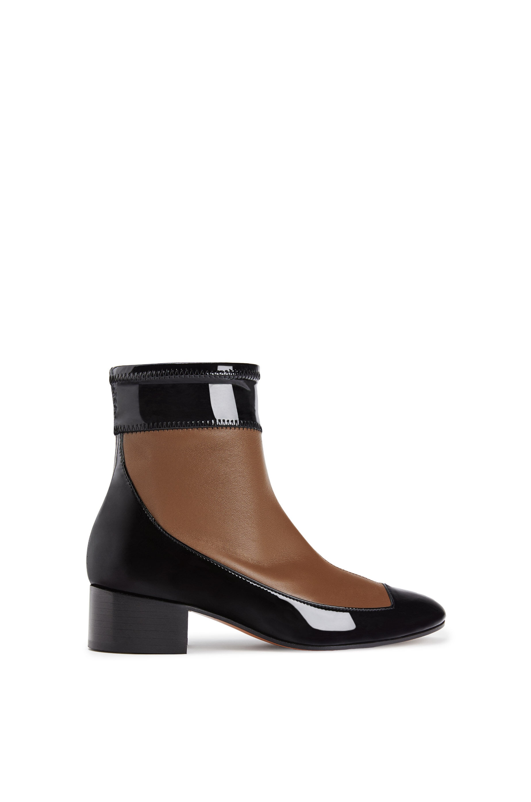 Stretch ankle boot 40 in lambskin and calfskin - 1