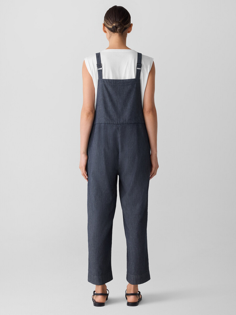 Airy Organic Cotton Twill Overalls 4