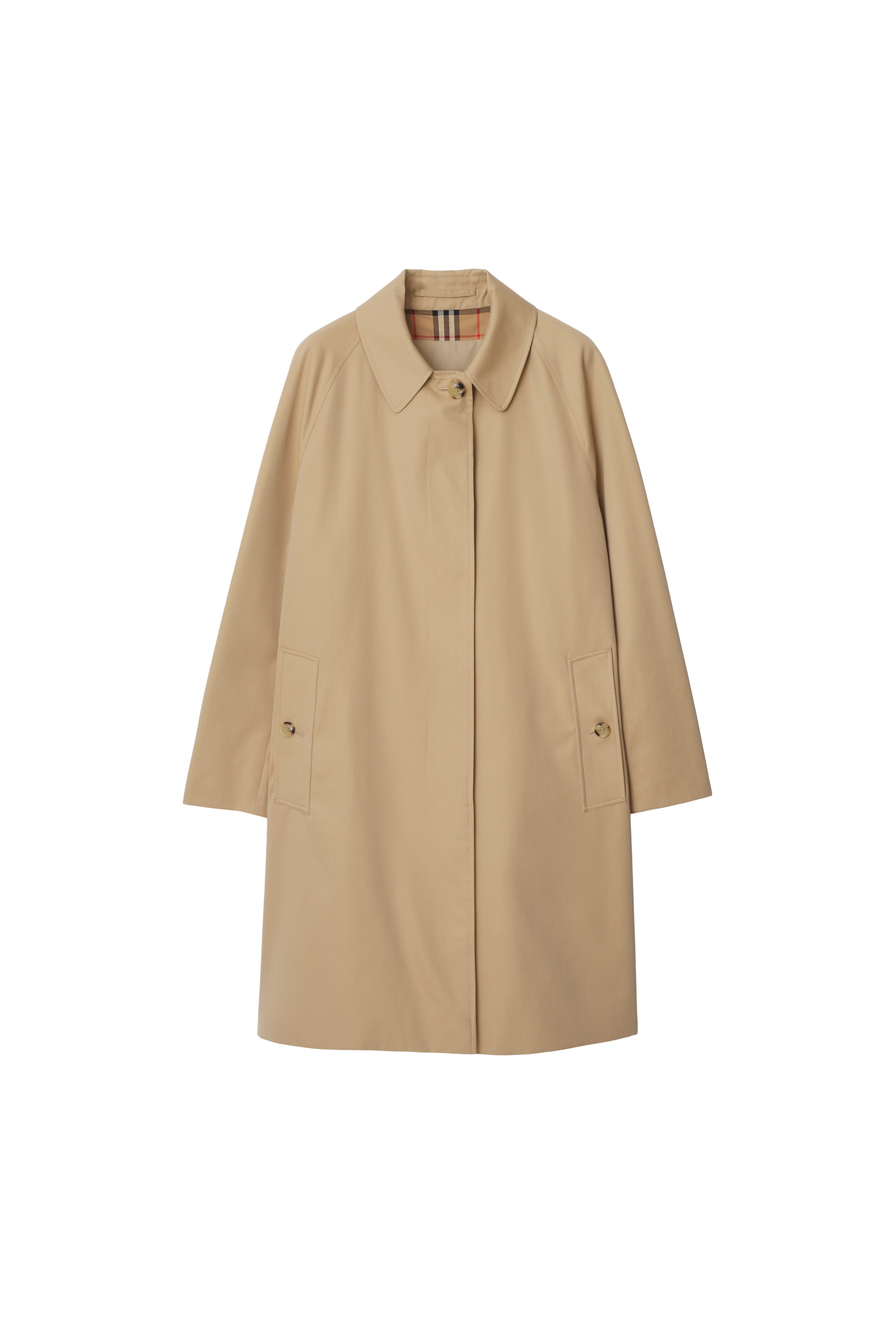 burberry Mid-length Camden Heritage Car Coat in Honey at Nordstrom - 3