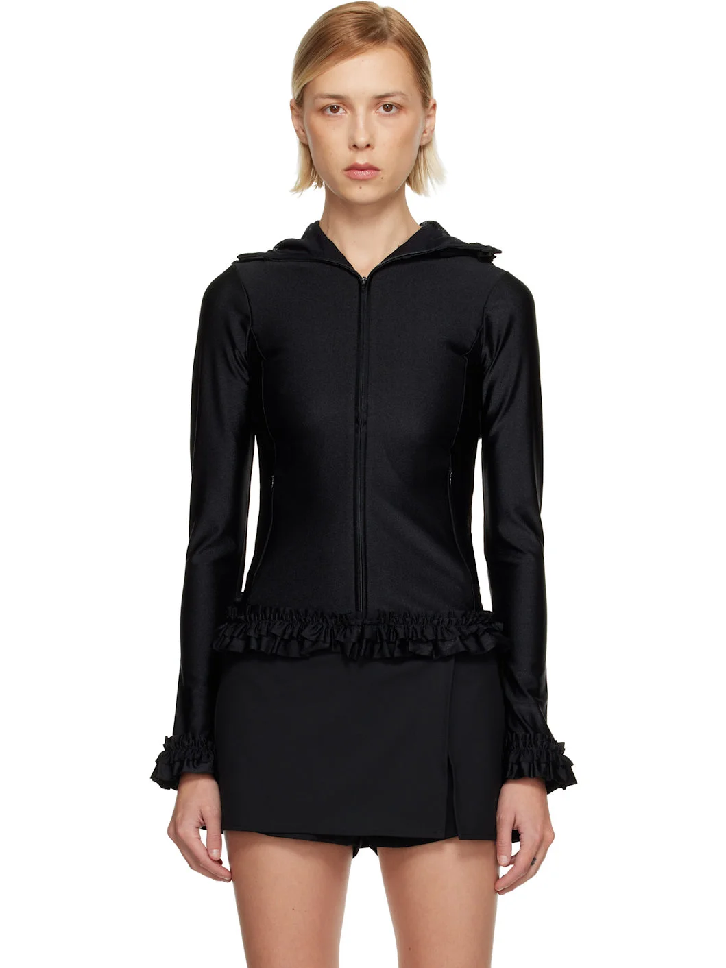 Black Parsnip Zip Hoodie - 1