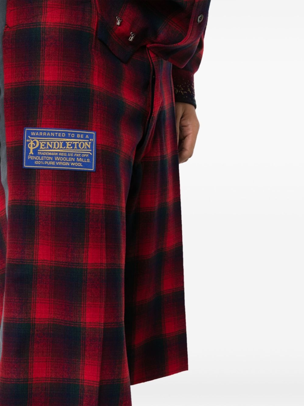 tartan-check bermuda shorts - 5