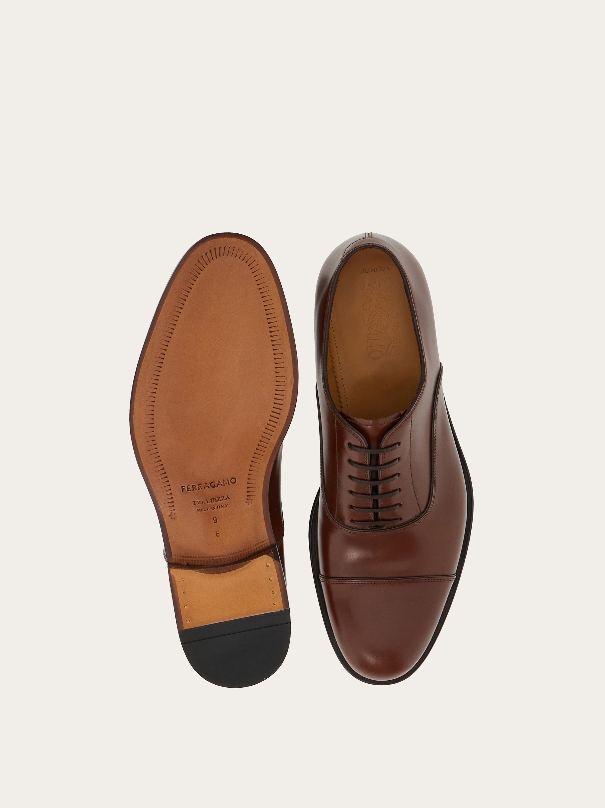 Tramezza Oxford with toe cap - 5
