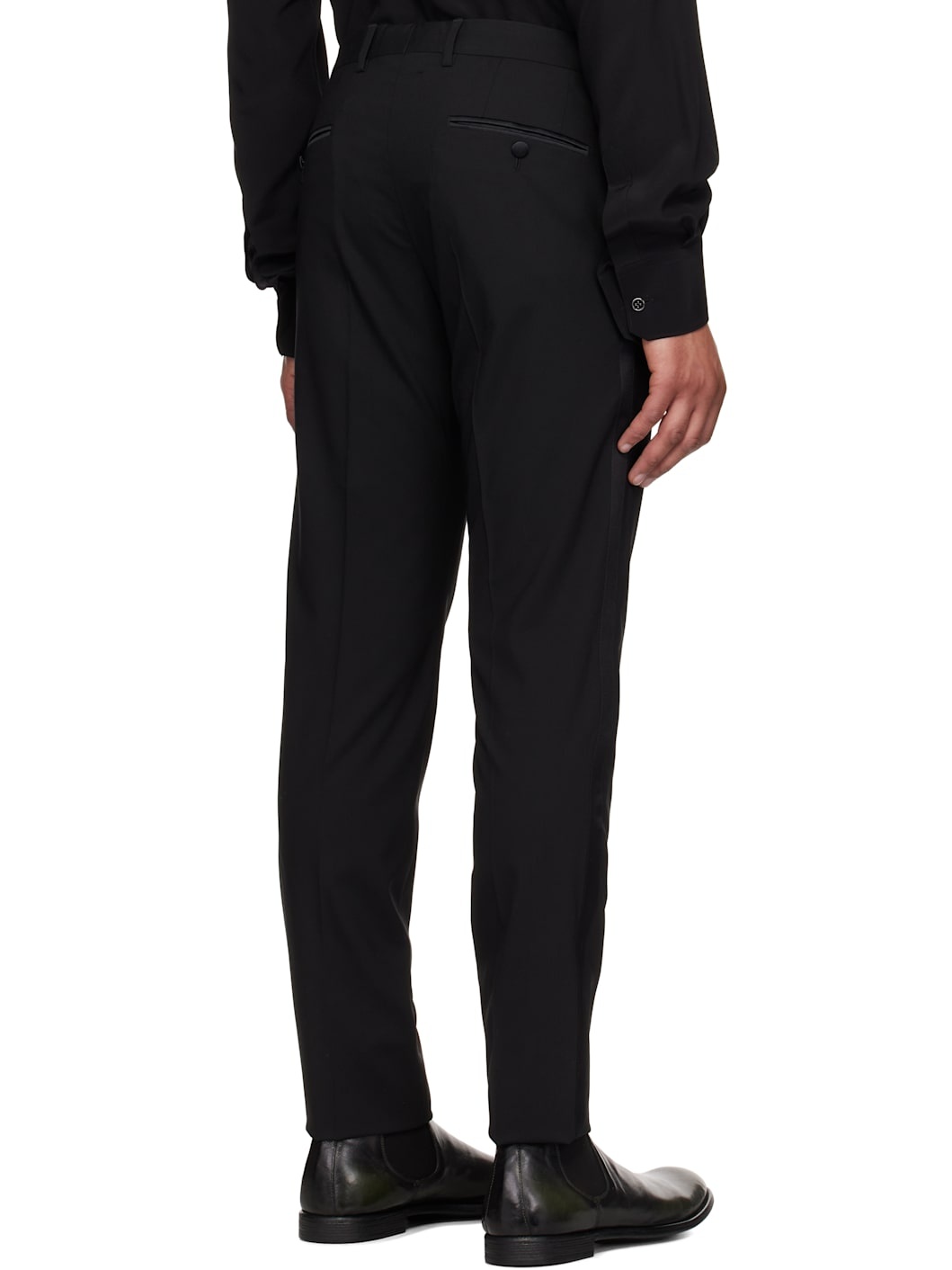 Black Continuativo Nero Trousers - 3
