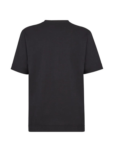 FENDI camouflage patches T-shirt outlook